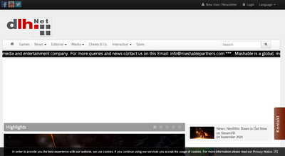 DLH.Net Gaming Portal - portal dla graczy z recenzjami gier i newsami